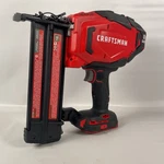 Craftsman V20 Brad Nailer, 18GA, Cordless, Bare Tool Only (CMCN618B). Fixed Price $85.99.