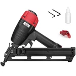 3PLUS HDA1564SP Gauge Angled Finish Nailer Medium, Black And Red. Fixed Price $104.99.