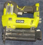 Ryobi P320VN 18-GAUGE Cordless Brad Nailer (tool-only) 18-VOLT Airstrike, Works. Fixed Price $54.99.