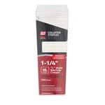 Staples 18 Gauge Narrow Crown 1/4IN 316 Stainless Steel Finish 500/BOX. Fixed Price $23.98.