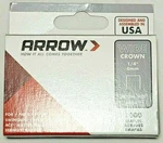 1/4" Arrow Wide Crown Staples (6MM) Steel Usa 60430 Multifit Lot Of 5. Fixed Price $27.95.