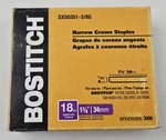Genuine Bostitch 18 Ga 1-3/8" 7/32" Narrow Crown Staples 3000 Qty SX50351-3/8G. Fixed Price $29.99.