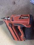 Paslode Cfxp Cordless 30 Degree Gas Nail Gun Orange Black. Fixed Price $105.00.