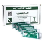 Powernail 20 Ga Hardwood Flooring L- Cleats Nails 1 Inch 5000. Fixed Price $87.95.