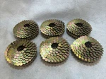 6 Rolls Fas'ners Unlimited Coil Roofing Nail 1-1/4" X.120 Smooth Galvanized. Fixed Price $12.00.