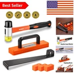 Ultimate Flooring Installation Kit: 43-PIECE Set With Rubber Mallet & Spacers. Fixed Price $51.99.