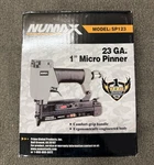 Numax SP123 Pneumatic 23-GAUGE 1" Micro Pinner Nailer New Hand. Fixed Price $28.99.