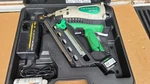 Hitachi NR90GR Gas Powered Cordless Framing Nailer - Powers On Read Desc.. Fixed Price $175.00.