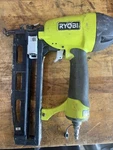 Ryobi YG250FS 16 1.6 Pneumatic Finish Nailer Gun - 1/2 Inch. Fixed Price $25.00.
