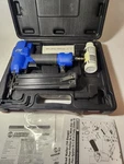 Campbell Hausfeld Air Pneumatic Brad Nailer Stapler Tool W/ Carrying Case NB0040. Fixed Price $19.00.