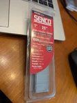 Senco In. 18 Ga. Straight Strip Brad Nails Smooth Shank 800 Pk. Fixed Price $5.00.