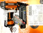 Ridgid R150FSF3 Finish Stapler 18GA 1-1/2" Nail Gun Professional Tool New!. Fixed Price $68.36.