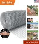 19 Gauge Hardware Cloth, 1/2 Inch Chicken Wire Fence, Galvanized Welded Cage .... Fixed Price $57.67.