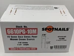 Spotnails 6610PG Gauge Staples 1-1/4" Leg 7/16" Medium Crown, Box Of 10,000. Fixed Price $45.00.