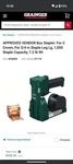 Klinch-pak Kp-cpn Pneumatic Box Closing With Staplers. Fixed Price $399.00.