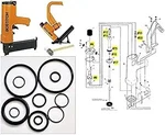 Pro-parts New O-ring Maintenance Rebuild Kits For Bostitch Hardwood Floor Nailer. Fixed Price $18.84.