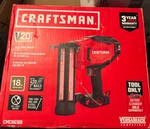Craftsman V20 2-IN 18 -gauge Cordless Straight Finish Nailer. Fixed Price $175.00.