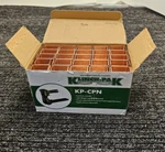 (qty 7500) Klinch-pak K-C-5/8 Carton Closing Staple 1-1/4" Crown 5/8" Size. Fixed Price $43.62.