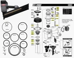 Ring Replacement Rebuild Kit For Senco Framing Nailer SN60 SN65 Black. Fixed Price $18.56.