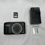 Canon Powershot SX260 Hs 12.1MP Digital Camera 20X Zoom Gps Charger Batteries Sd. Fixed Price $234.95.