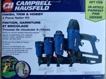 Campbell Hausfeld 4PC Pneumatic Air Nailer / Stapler Kit. Fixed Price $79.99.