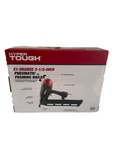 Hyper Tough 21 Degree Pneumatic Framing Nailer, Gun With 50 Nails. Fixed Price $80.00.