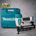 Makita AF601 Brad Gun Straight Air Nailer Model Teal Black White With Case. Fixed Price $99.95.