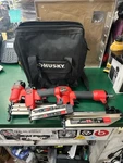 Husky 3-PC XKKC64 Finish / PEGD625 Micro Pin XAKC50 Brad Nailer (E10045205). Fixed Price $119.95.