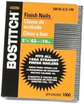 Bostitch Finish Nails, Bright, 2-1/2-INCH, 16GA, 1000-PACK (SB16-2.5-1M). Fixed Price $41.69.
