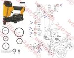 Bostitch Roofing Nailer RN46-1 Head Valve + Complete O-ring Kit. Fixed Price $20.95.