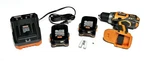 Ridgid R86008, Drill, Charger, 2-BATTERIES & Clip, 18V, 1/2 Chuck, Brushless. Fixed Price $189.97.