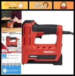 5-IN-1 Electric Staple & Nail Gun Corded Upholstery, Framing, Crafts Tool. Fixed Price $123.49.
