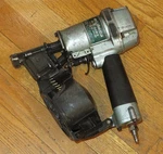 Hitachi Metabo Hpt NV45AB2 1-3/4" Coil Roofing Nailer (used). Fixed Price $119.95.