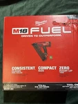 Milwaukee M18 Fuel 15 Gauge Finish Nailer 18V Li-ion Cordless Red Black 2839-20. Fixed Price $275.00.