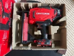 Craftsman V20 Brad Nailer, 18GA, Cordless, Bare Tool Only (CMCN618B). Fixed Price $109.99.
