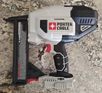 Porter Cable PCC791 Cordless 20V 18-GA 1/4" Narrow Crown Stapler 20-VOLT. Tested. Fixed Price $205.00.