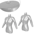 Woman Half Body Arm Inflatable Mannequin Shirt Tee Top Display Torso Model. Fixed Price $32.01.