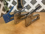 Lot Of 3 Arrow Heavy Duty Hand Staplers, T-55N, T-25M, T-18, Missing Part. Fixed Price $22.50.