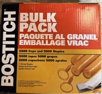 Bostitch CAPPAK-5M Box 5000 1" Pneumatic Staples 18GA Roofing Sealed. Fixed Price $95.00.