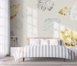 3D Vintage Leaves G13580 Wallpaper Murals Removable Self-adhesive Honey. Fixed Price $139.11.