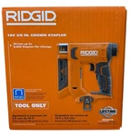 Ridgid R09897B - 18V Cordless 3/8 In. Crown Stapler (tool Only) New No Battery. Fixed Price $79.99.