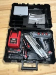 Senco FN65RHAFUSION 15G Cordless 18V Lithium Angel Finish Nailer 4 Batteries. Fixed Price $160.00.