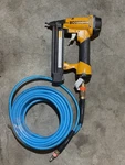 Bostitch Nailer Sbn Finish Gun Straight Yellow Black With Air Hose. Fixed Price $45.00.
