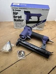 Central Pneumatic 18GA Air Nailer 3/8 -1 3/16 Brads Open Box Item 42528. Fixed Price $19.99.