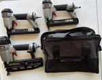 Porter Cable Pneumatic, Trim Nailer Set With Carry Bag. Fixed Price $275.00.
