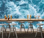 3D Ocean Waves ZHUA13580 Wallpaper Murals Removable Self-adhesive Amy. Fixed Price $28.53.