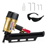 Kingou NR2183 Degree Aluminum Magazine, Pneumatic Framing Nail Gun, 2-INCH.... Fixed Price $244.01.