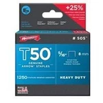 New Lot Of (4) Packs Arrow 50524 5/16" T50 Gun 5000 Staples Usa 4122685. Fixed Price $8.99.