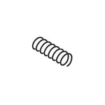 Original Makita Part # 233068-3 Comp. Spring AG125. Fixed Price $12.91.