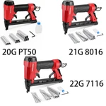 Workpro Pneumatic Gun 20-22 Gauge Upholstery Stapler Air-powered W/staple. Fixed Price $46.99.